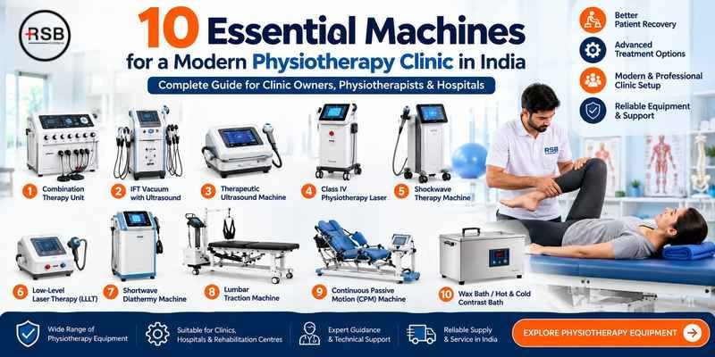 10 Essential Machines for a Modern Physiotherapy Clinic in India